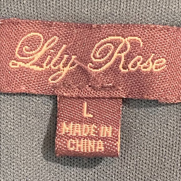 Lily Rose Printed Blouse - Picture 5 of 5